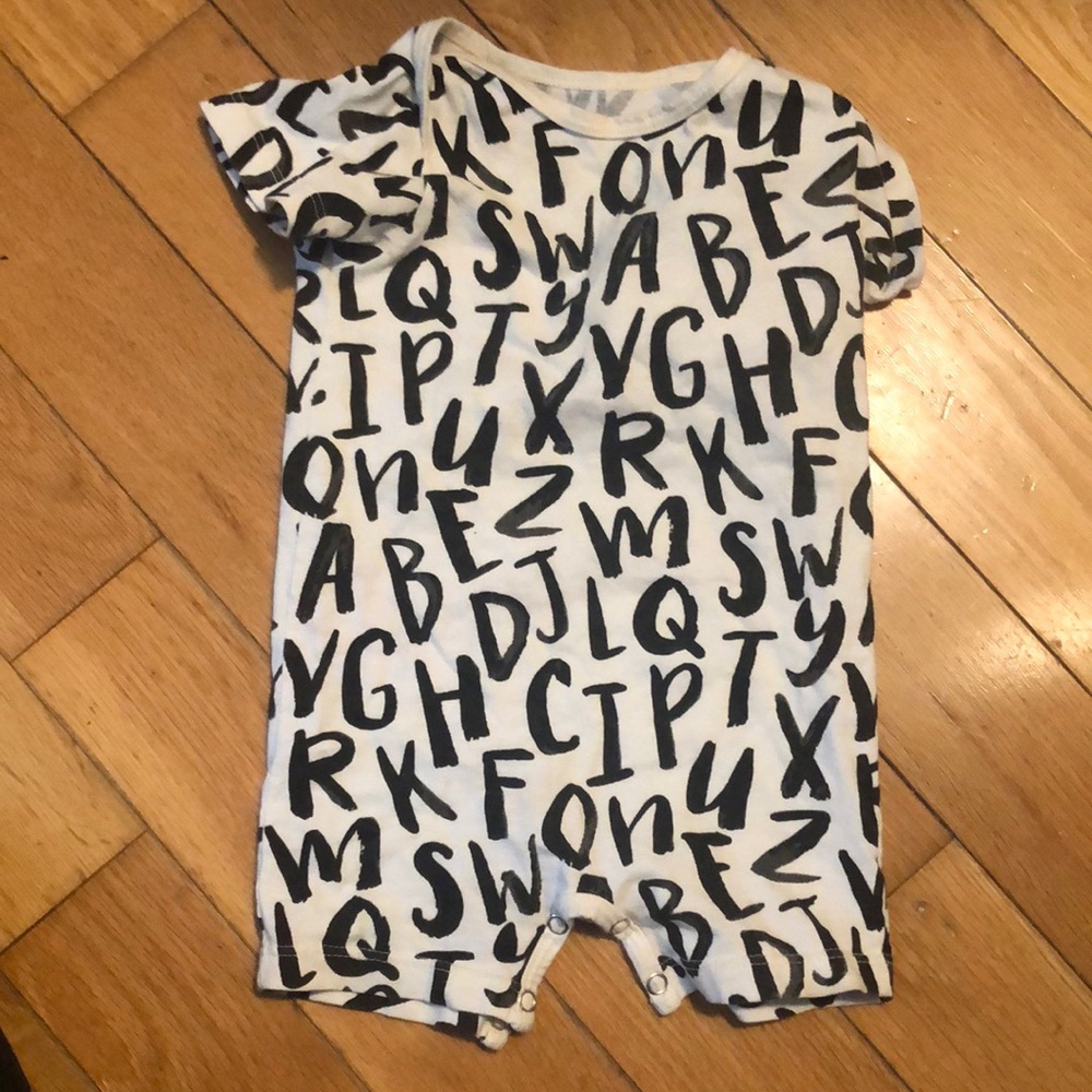Winter Water Factory romper 6m ABC